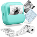 Mini Sticker Printer - Sticker Box Printer AI Smart APP Print Pod Mini Printer Thermal Portable Sticker Maker Machine for Student DIY Scrapbook, Study Notes, Work Plan, Memos, Photo