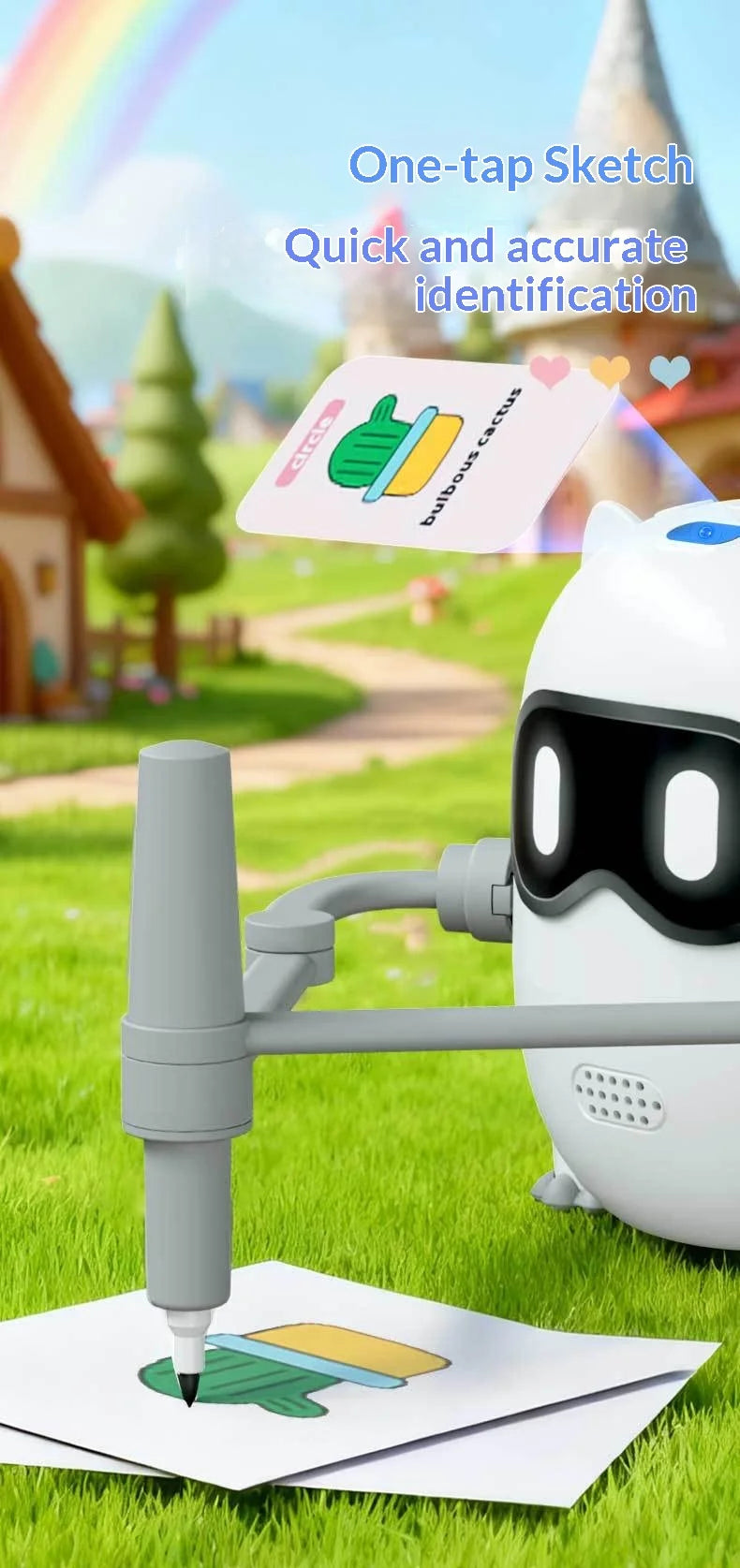 Generic Smart Dinosaur Drawing Robot Intelligent Early Education Toy Card Voice Broadcast For Toddlers Kids Preschool Learning